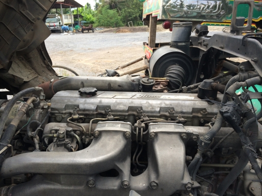 ขายรถบรรทุก10ล้อ hino 2 เพลา 2คานหน้า 320แรงม้า ลูก3คานมิเนียม