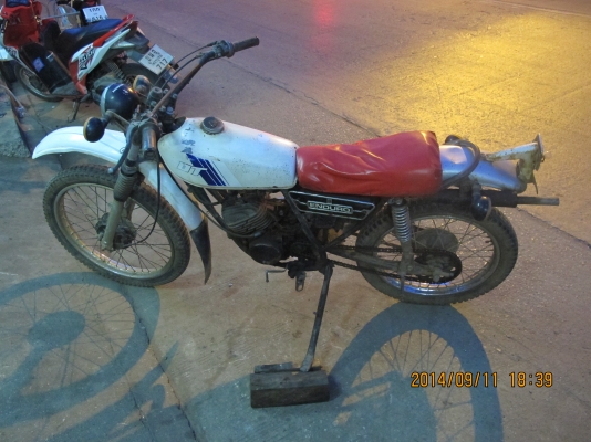 ขายรถวิบาก  DT100 ไม่มีเล่มทะเบียน