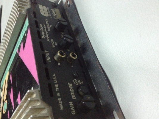 ขายแอมป์ G&S competition (Designs)รุ่น C1000(2ch) USA. แท้ครับขายถูกๆ1500.- ขายแอมป์ G&S competition (Designs)รุ่น C1000(2ch) USA. แท้ครับขายถูกๆ1500.-