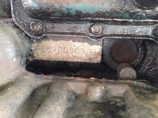 ขายเครื่อง PE6 เทอร์โบแท้ *ไม่มีโบมา* 90,000.- ขายเครื่อง PE6 เทอร์โบแท้ *ไม่มีโบมา* 90,000.-