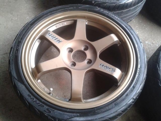 ขาย te37 17+ ยาง 12000