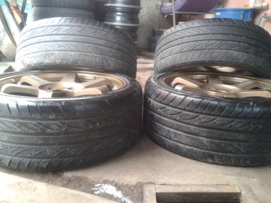 ขาย te37 17+ ยาง 12000