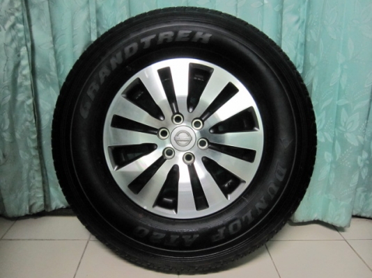 ขายล้อแม็กป้ายแดง NISSAN NAVARA พร้อมยางขอบ 16 สภาพใหม่มากๆ