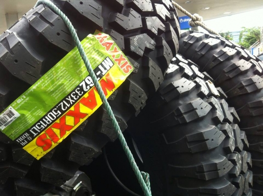 ขายยาง Mud Maxxis Bighorn MT762  ขนาด 33 12.5 r15