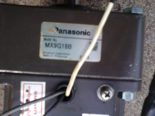 ตัวทดไฟฟ้าพานาโชนิคสภาพเดิมๆครับพร้อมใช้งานครับเป็นของพานาโชนิครับราคานี้คุ้มครับ