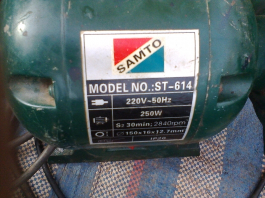 หินเจียรสภาพเดิมๆครับพร้อมใช้งานครับราคานี้คุ้มครับเสียงๆๆนิ่มครับ