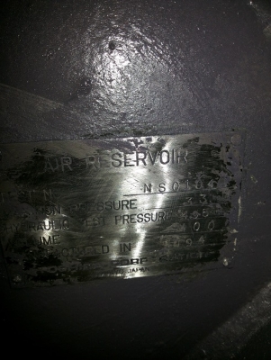 ขายถังลม 1000 ลิตรของโตชิบา ญี่ปุ่นอย่างหนา ขายถังลม 1000 ลิตรของโตชิบา ญี่ปุ่นอย่างหนา