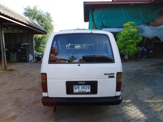 ถตู้  Toyota  hiace  ขับดี    เครื่องดี 2 L  เดิมๆ  แห้ง ๆ เกียร์ดี   เอกสารพร้อมโอน  อัตราเร่งดี  เดินเบาเรียบ ประหยัดครับ