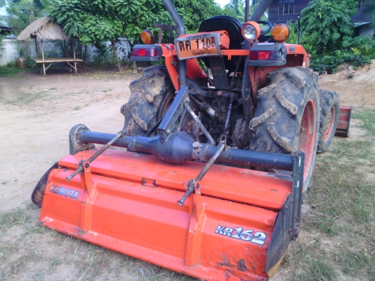 ขายตามสภาพ 34แรง มีโลตารี ผาลดันหน้า เล้มทะเบียนพร้อมโอน