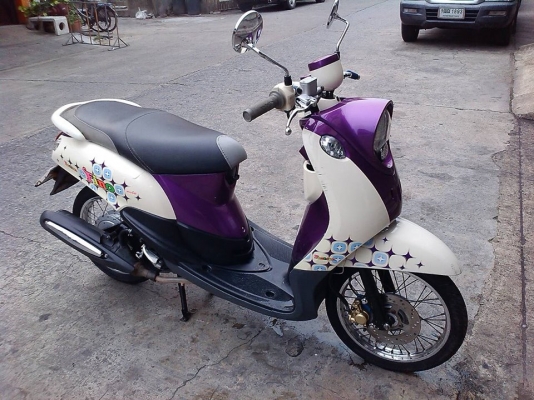 Fino ปี 54 เกย์แยก สีม่วง ครีม เครื่องเดิม เล่ม เอกสารครบ