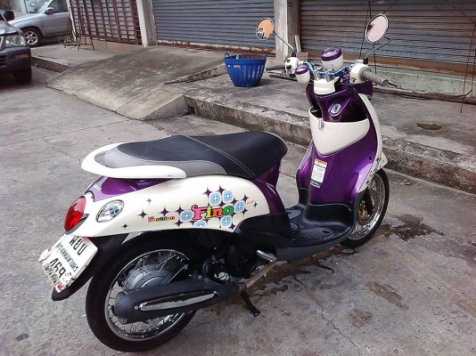 Fino ปี 54 เกย์แยก สีม่วง ครีม เครื่องเดิม เล่ม เอกสารครบ