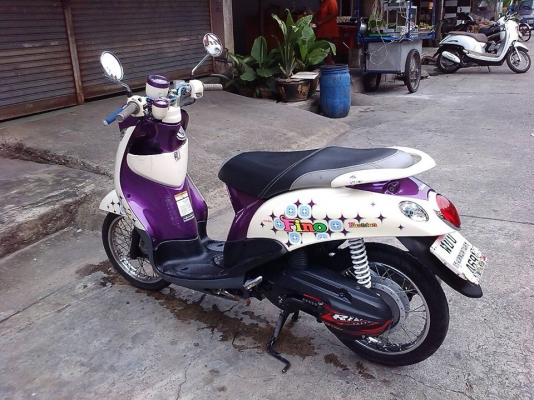 Fino ปี 54 เกย์แยก สีม่วง ครีม เครื่องเดิม เล่ม เอกสารครบ