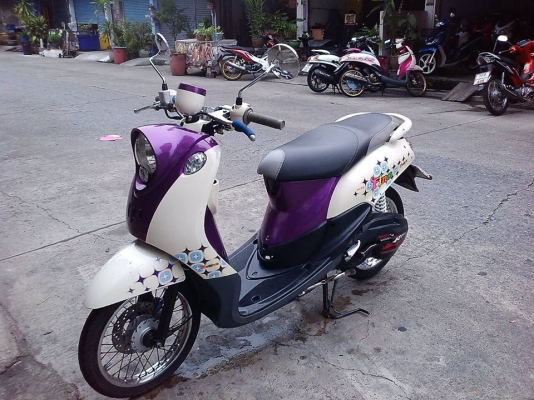 Fino ปี 54 เกย์แยก สีม่วง ครีม เครื่องเดิม เล่ม เอกสารครบ