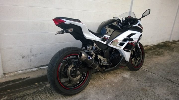 NINJA 300 ABS วิ่ง 6000 แต่งสวย ถูกๆ ต่อรองได้จ้า ส่งฟรีทั่วไทย