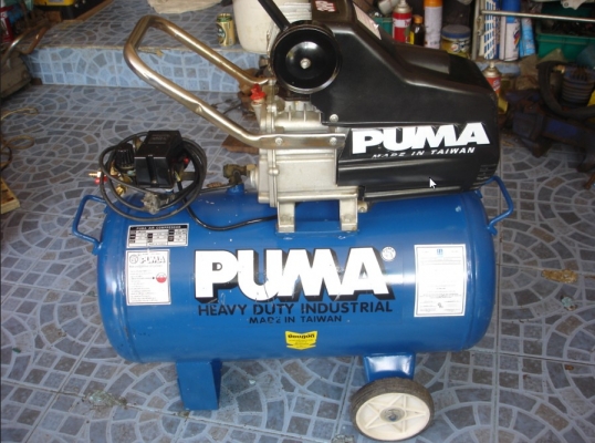 ขายปั๊มลมโรตารี่ PUMA รุ่น XM-2550 ขนาดถัง 50 ลิตร 3HP