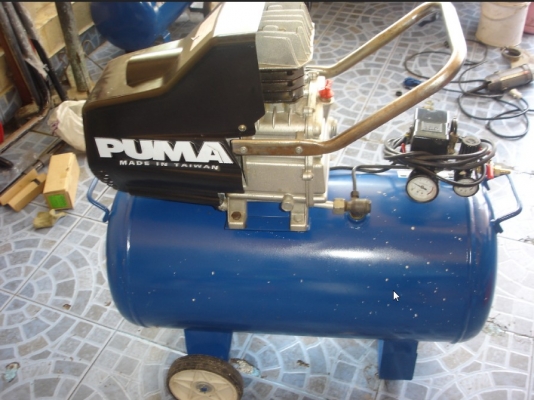 ขายปั๊มลมโรตารี่ PUMA รุ่น XM-2550 ขนาดถัง 50 ลิตร 3HP