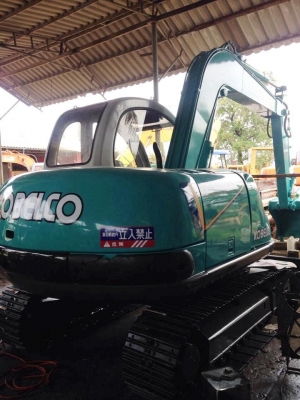 KOBELCO SK60-2 ทำสีแล้ว เช็คสภาพพร้อมใช้ มือสองญี่ปุ่นแท้นำเข้าเอง ไม่เคยใช้งานในไทย