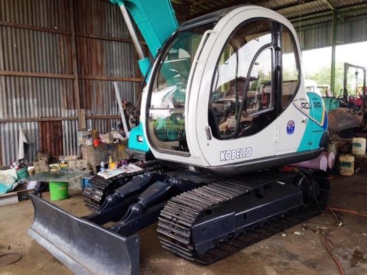 KOBELCO SK60-2 ทำสีแล้ว เช็คสภาพพร้อมใช้ มือสองญี่ปุ่นแท้นำเข้าเอง ไม่เคยใช้งานในไทย