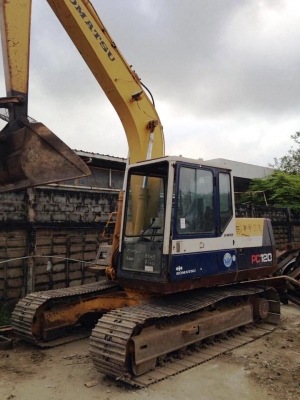 Komatsu PC120-5 มือสองญี่ปุ่นแท้ นำเข้าเอง ไม่เคยใช้งานในไทย