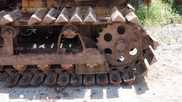 แทรกเตอตีนตะขาบเก่าไทย Komatsu D20P