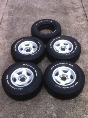 ขายล้อลาย vx80 พร้อมยาง bf 265-75-16