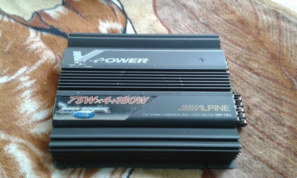 ขายแอมป์ Alpine V-power MRP-F320 (5ch) ใช้ได้ปกติขายถูกๆ1800.- ขายแอมป์ Alpine V-power MRP-F320 (5ch) ใช้ได้ปกติขายถูกๆ1800.-