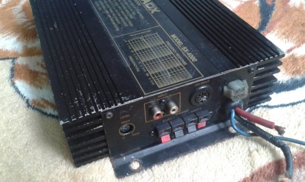 ขายแอมป์ ADX รุ่น SX-4000 (2ch) 200W+200W ใช้ได้ปกติขายถูก800.-