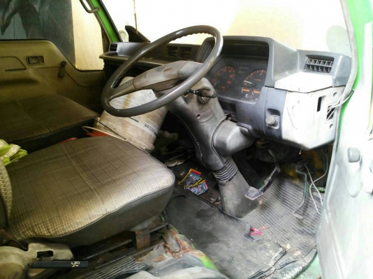 4 ล้อกลาง ไดน่า ป้ายเล็ก  เครื่อง J ติดแก๊สหัวฉีด เกียร์ออโต้ พวงมาลัยเพาเวอร์ แอร์เย็นมาก เครื่องดี คันชีสวย