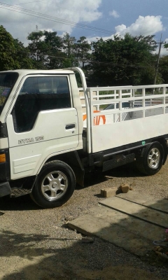 4 ล้อกลาง ไดน่า ป้ายเล็ก  เครื่อง J ติดแก๊สหัวฉีด เกียร์ออโต้ พวงมาลัยเพาเวอร์ แอร์เย็นมาก เครื่องดี คันชีสวย