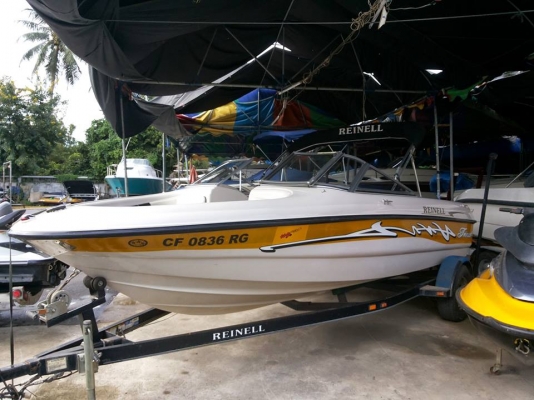 ปี2005 reinell 185ls volvo 4.3GLv6 วิ่งๆ ประหยัดน้ำมัน