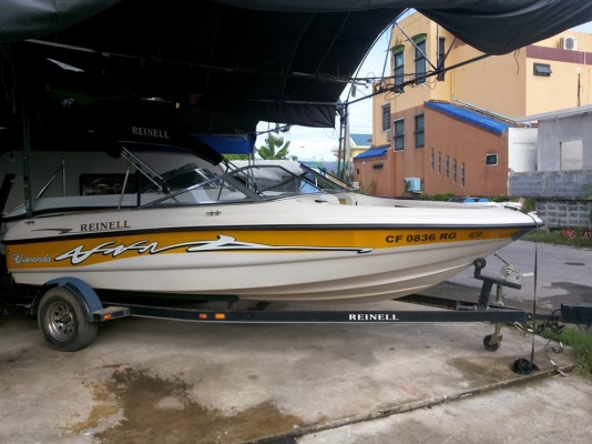 ปี2005 reinell 185ls volvo 4.3GLv6 วิ่งๆ ประหยัดน้ำมัน