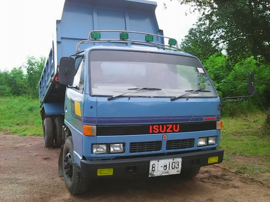 ขายหกล้อดั้มพ์ อีซูสุNPR59LU5M-115 ปี36 Fหน้า-หลัง สภาพพร้อมใช้