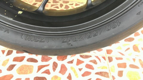 ขายล้อแม็กcbr650ใหม่เบิกห้างทุกชิ้นพร้อมยาง 180/55zr17 ขายล้อแม็กcbr650ใหม่เบิกห้างทุกชิ้นพร้อมยาง 180/55zr17