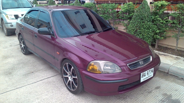 Civic ออโต้ ตาโต เครื่องเงียบแต่งสวยครับพร้อมใช้งานครับจัดได้ครับ