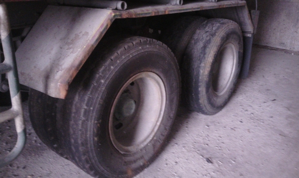 HINO PROFIA 24 ล้อ 2 เพลา แม่-ลูก กระบะเหล็กคอกเกษตรดั้ม