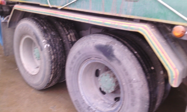 HINO PROFIA 24 ล้อ 2 เพลา แม่-ลูก กระบะเหล็กคอกเกษตรดั้ม