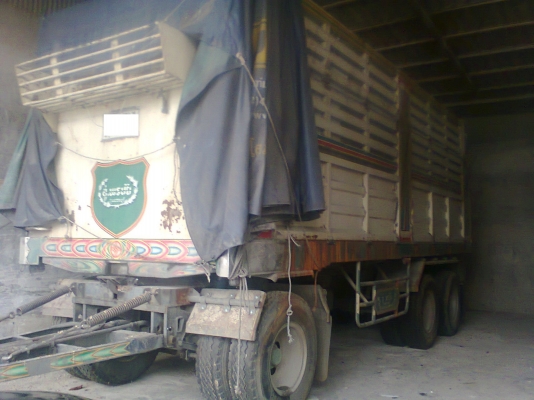 HINO PROFIA 24 ล้อ 2 เพลา แม่-ลูก กระบะเหล็กคอกเกษตรดั้ม