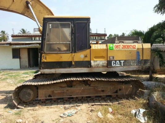 ขายรถแบคโฮ CAT E200 B เอกสารใบแจ้งจําหน่าย