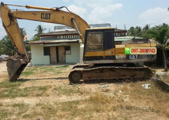 ขายรถแบคโฮ CAT E200 B เอกสารใบแจ้งจําหน่าย