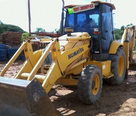 ขายรถตักหน้า ขุดหลัง 2 เพลา KOMATSU 4,1XX ชม.
