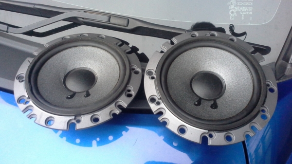 ชุดลำโพง 6" SONY แกนร่วม 3 ทางและ Woofer หน้าหลัง Made in Japan