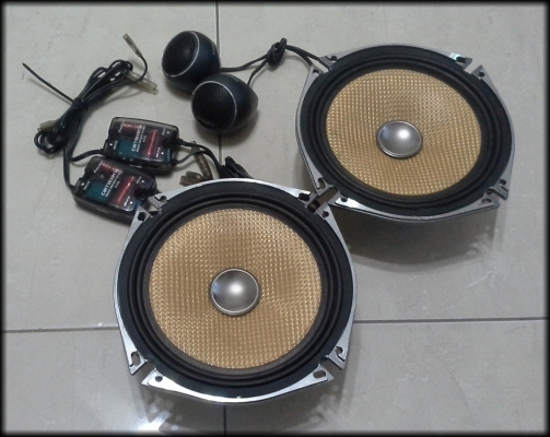 ชุดลำโพง Pioneer แยกชิ้น ทวิสเตอร์ + Passive + woofer