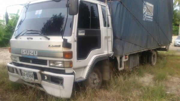 ISUZU-FRR.เครื่อง6HE1.195.7.20เมตรสภาพพร้อมใช้-ราคา520.000.บ