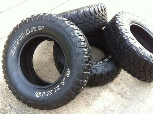 ขายยางMud Maxxis Bighorn MT-762 ขนาด 265 75 r16 ปี12