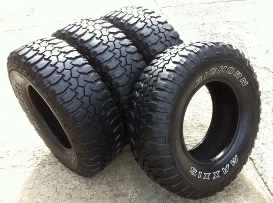 ขายยางMud Maxxis Bighorn MT-762 ขนาด 265 75 r16 ปี12
