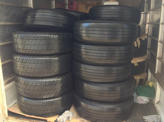 บาง bridgestone duravis 215-70-15 ปี 12 (4เส้น)