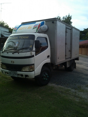 รถฮีโน่6ล้อตู้ สภาพสวยพร้อมใช้งานคับ