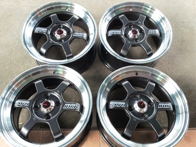 ขายล้อแม็ก TE37 V ขอบ15 4รู100 กว้าง7 OFF 38    4  ล้อ