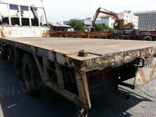 รถบรรทุก 10 ล้อพื้นเรียบ ISUZU รุ่น FTR125Y มีแอร์ พวงมาลัยเพาเวอร์ ระบบเบรคทริฟฟี่