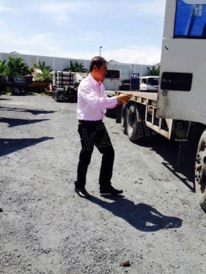 รถบรรทุก 10 ล้อพื้นเรียบ ISUZU รุ่น FTR125Y มีแอร์ พวงมาลัยเพาเวอร์ ระบบเบรคทริฟฟี่